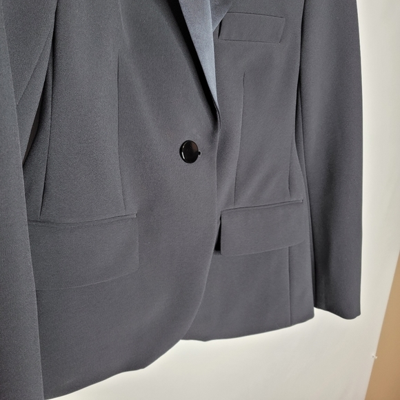 Kate Spade Make Magic Black Crepe Blazer - Picture 5 of 13